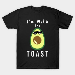 Avocado With Toast Halloween Costume T-Shirt, Funny Couple Matching T-Shirt